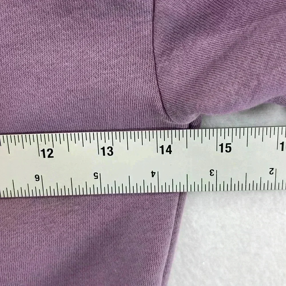 GAP x Disney Girls Hoodie Sweatshirt Size 4 Lavender Graphic Cotton/Polyester